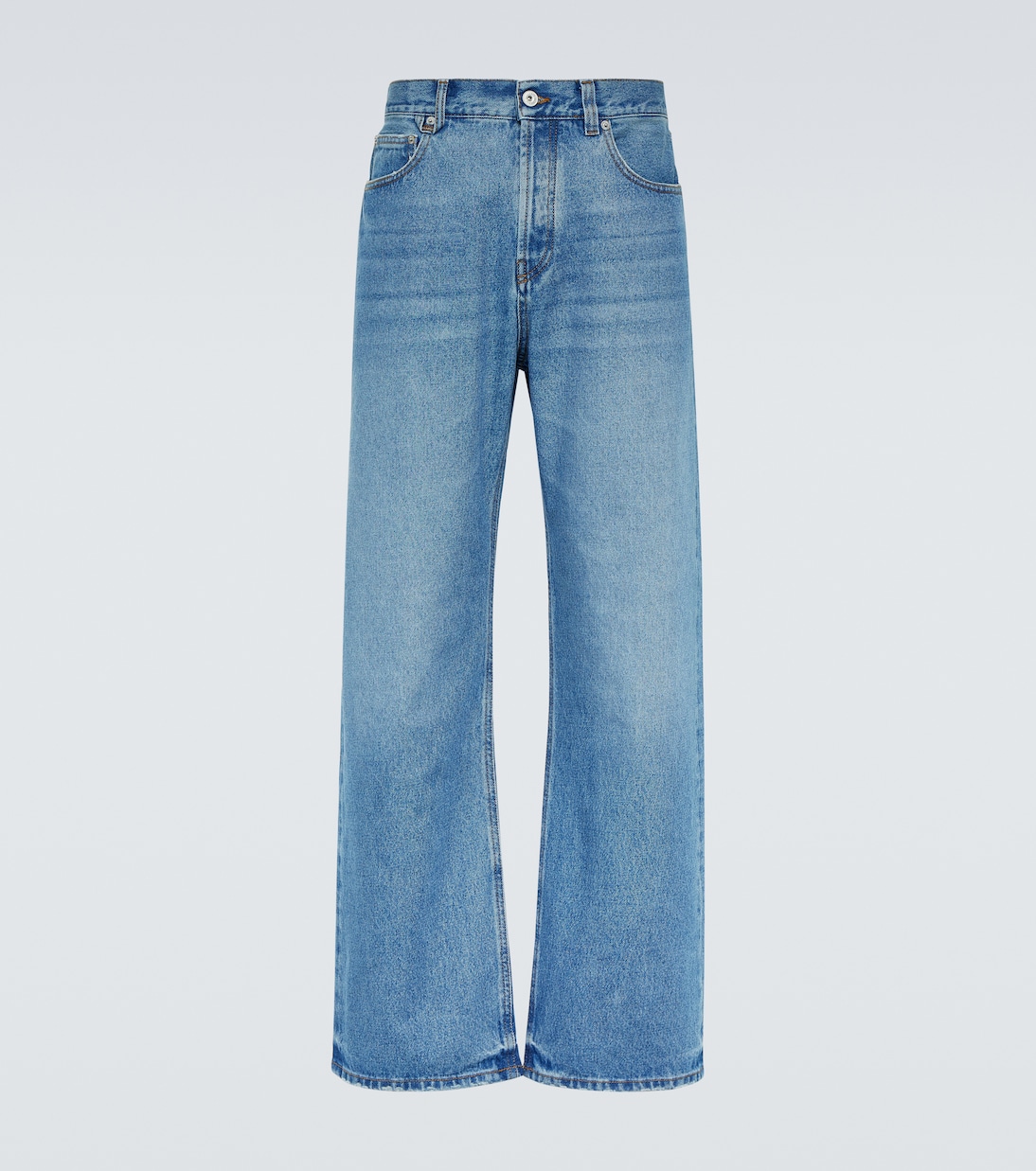 

Прямые джинсы Le De Nîmes Droit Jacquemus, Blue/Tabac 2