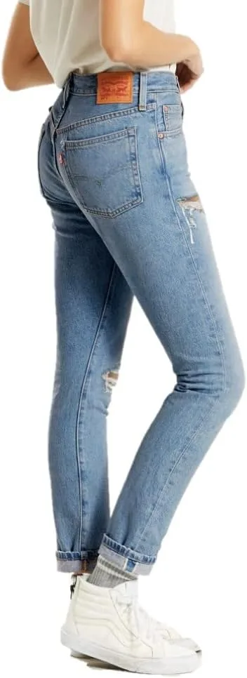 Женские джинсы Levi's Premium 501 Skinny, Can'T Touch This — фото 3