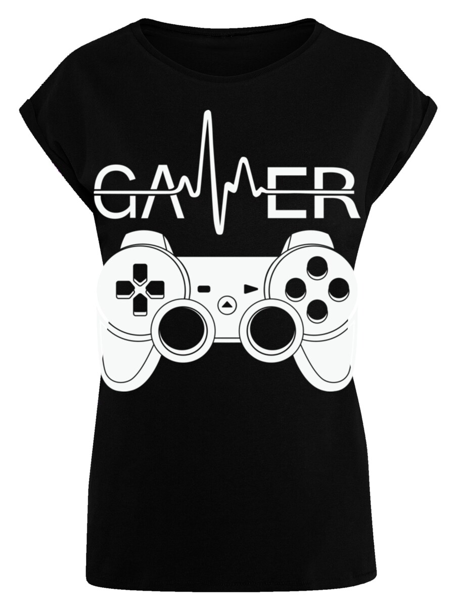 

Рубашка F4NT4STIC Gamer Heartbeat, черный