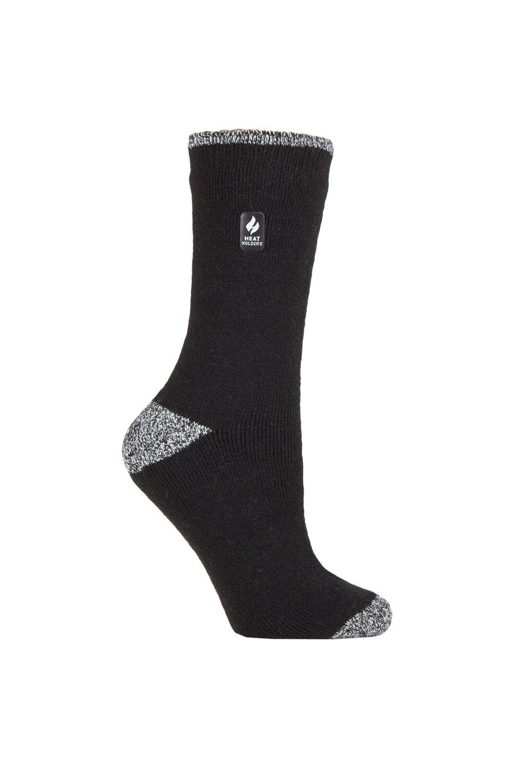 

1 пара носков 1.6 TOG Lite с рисунком и полосками SOCKSHOP Heat Holders, белый