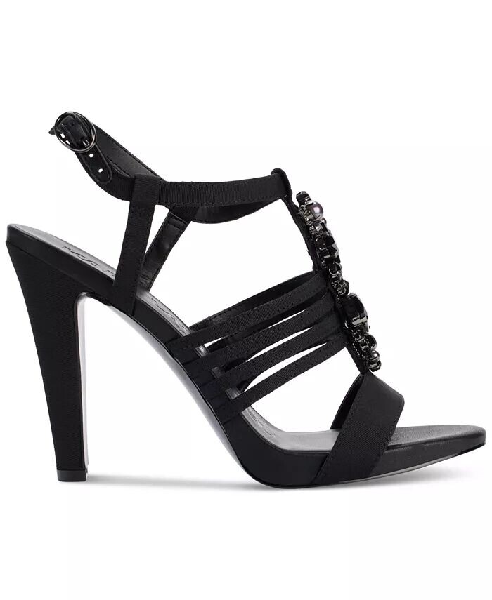 Сандалии Cicely Strappy с декоративными накладками KARL LAGERFELD PARIS, черный — фото 2