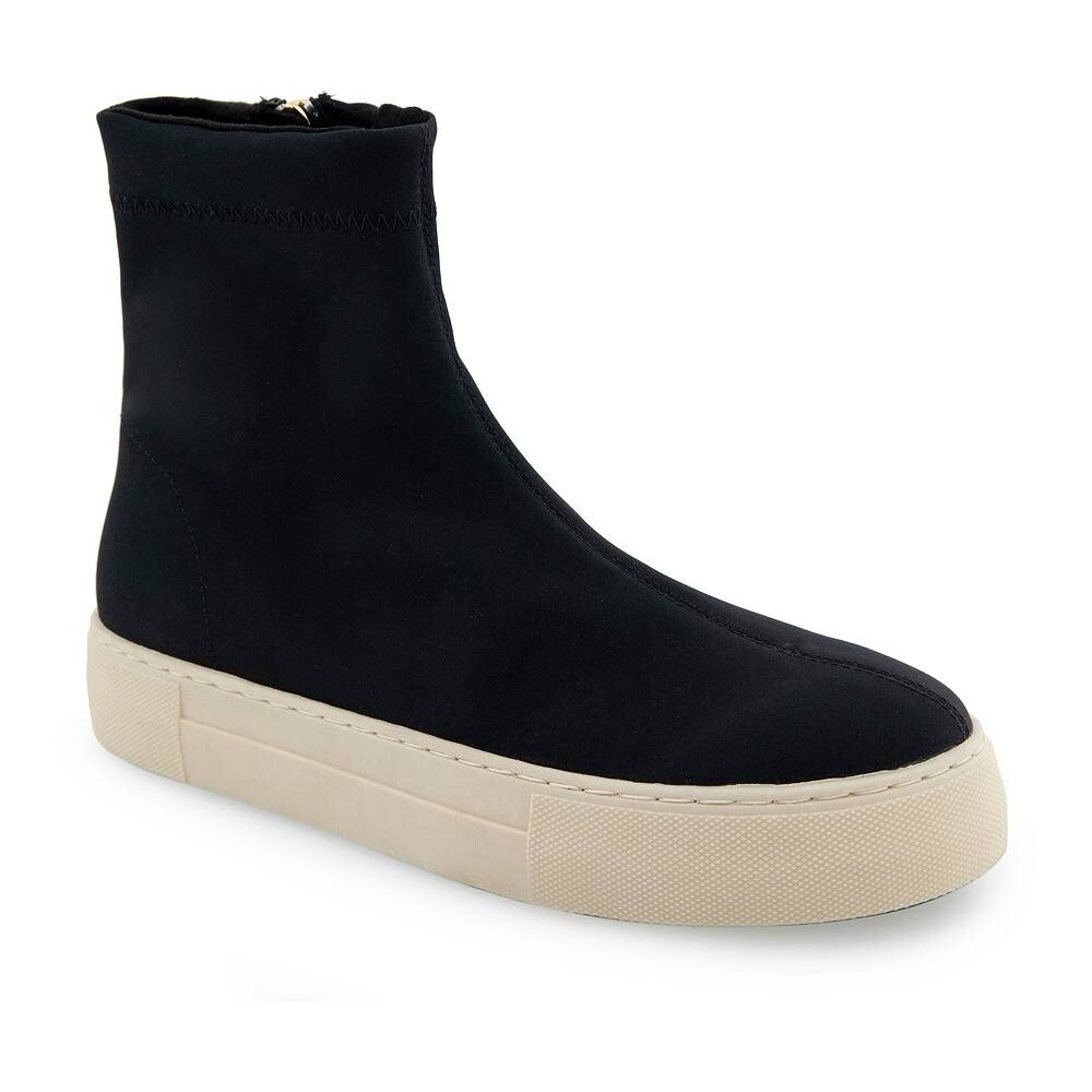 

Женские кроссовки на танкетке на платформе Aerosoles Blaise, цвет Black Stretch