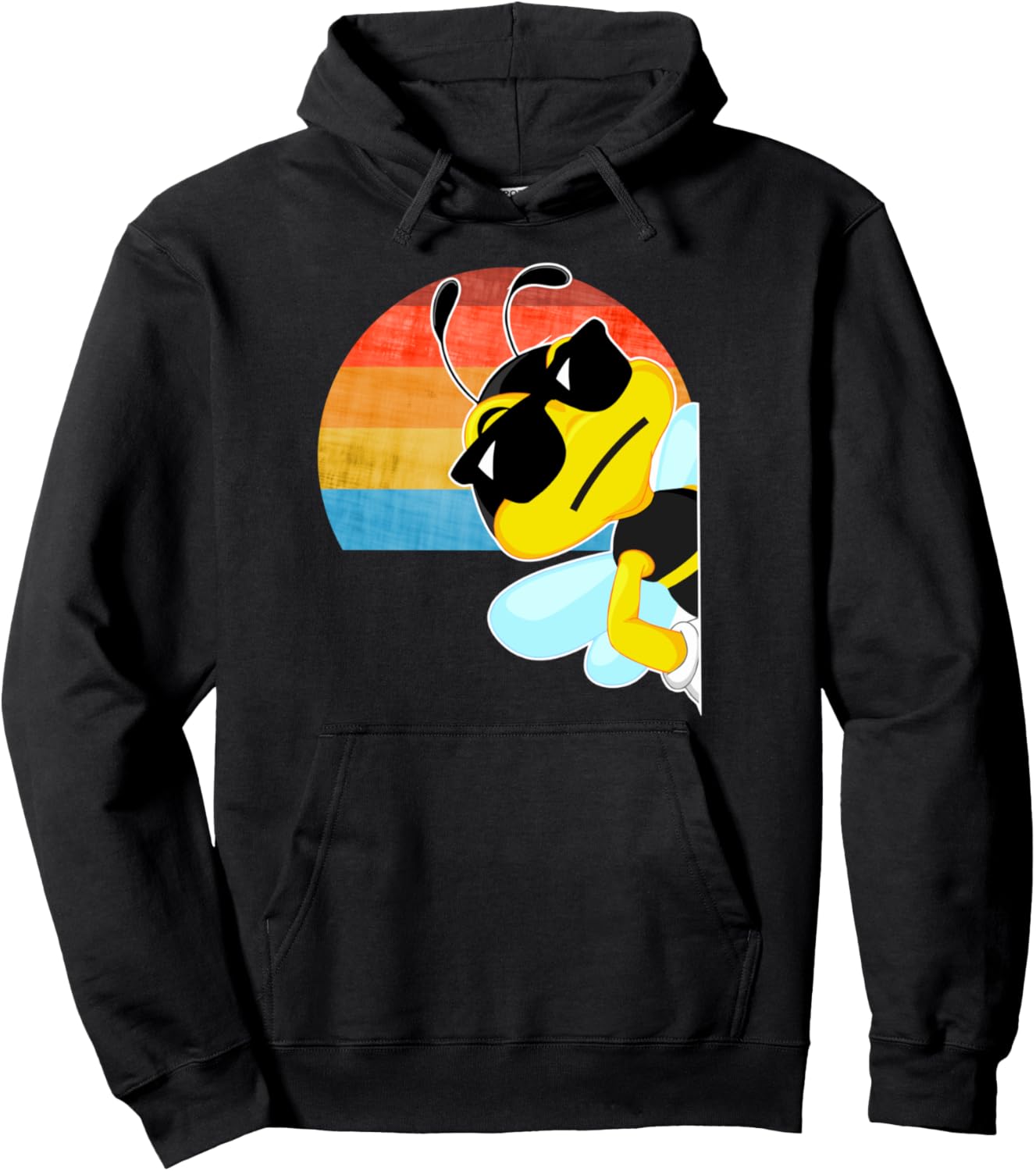 

Забавная толстовка с изображением пчелы Fun Bees For Men, Women, Girls And Boys, черный