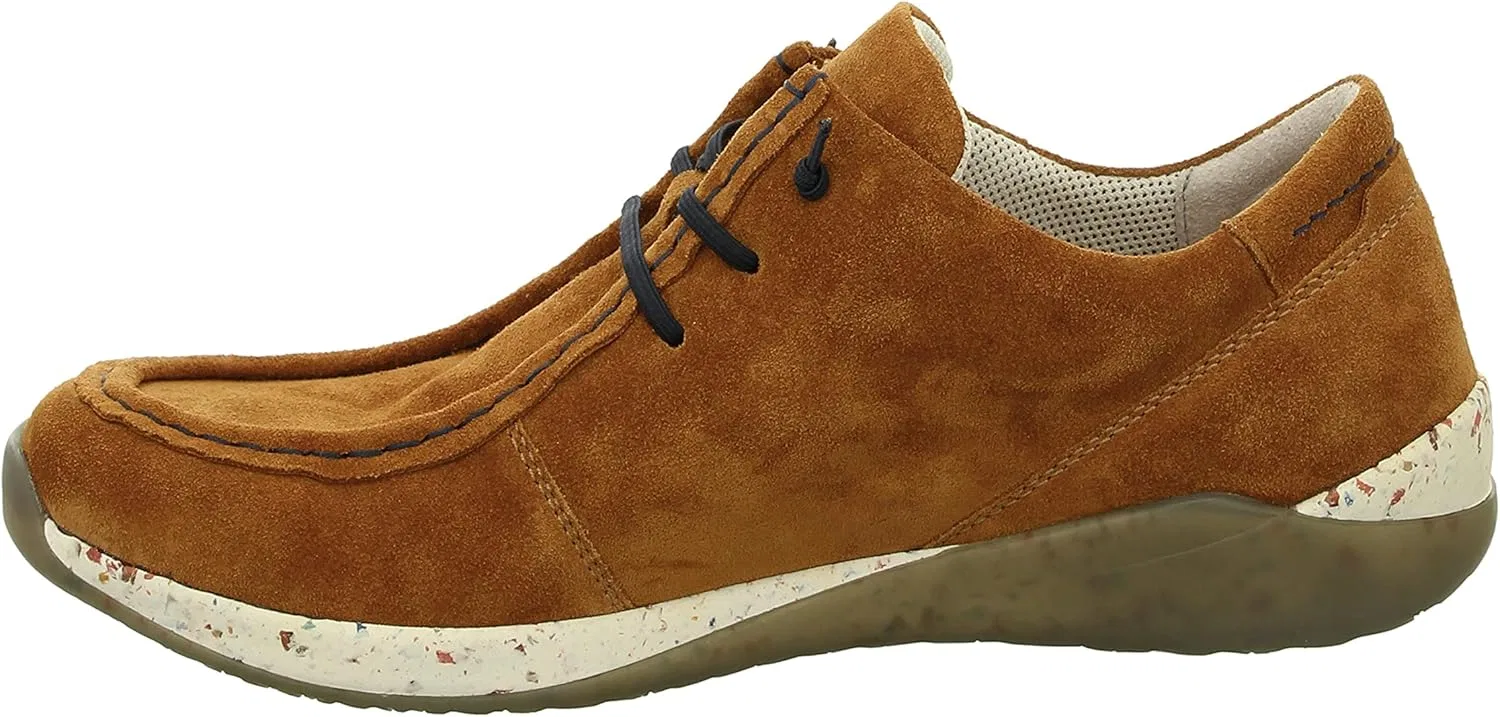Мужские мокасины Josef Seibel Mokwalk Men, ширина G (стандартная), свободная стелька, Brown Camel — фото 3