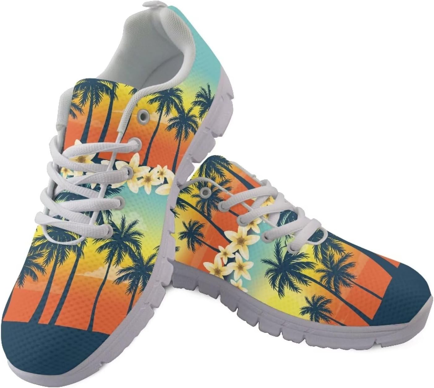 

Мужские легкие повседневные кроссовки AmzPrint для тенниса и прогулок, милые и удобные, с белой подошвой, для бега и работы