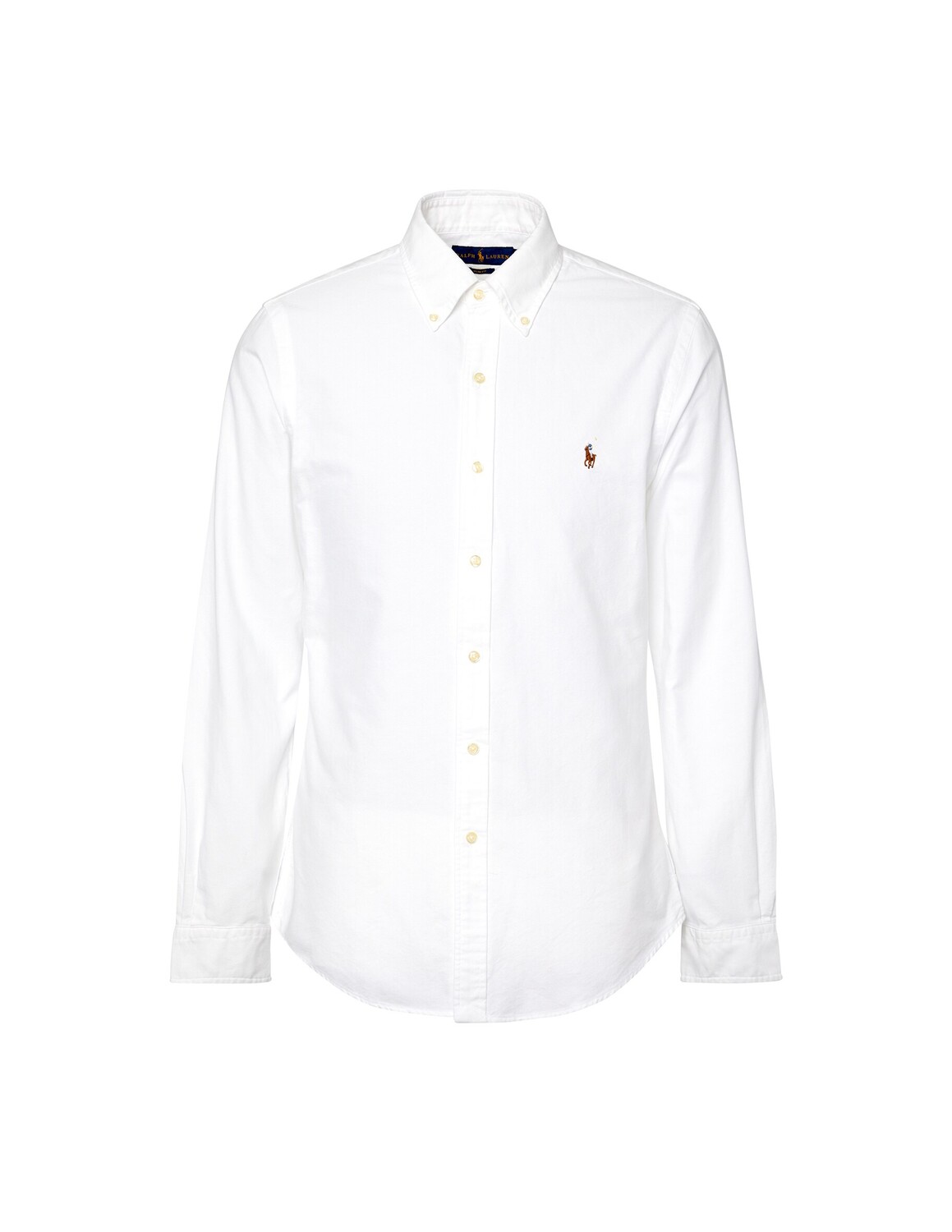 Спортивная оксфордская рубашка с длинными рукавами Ralph Lauren, цвет Bsr White — фото 4