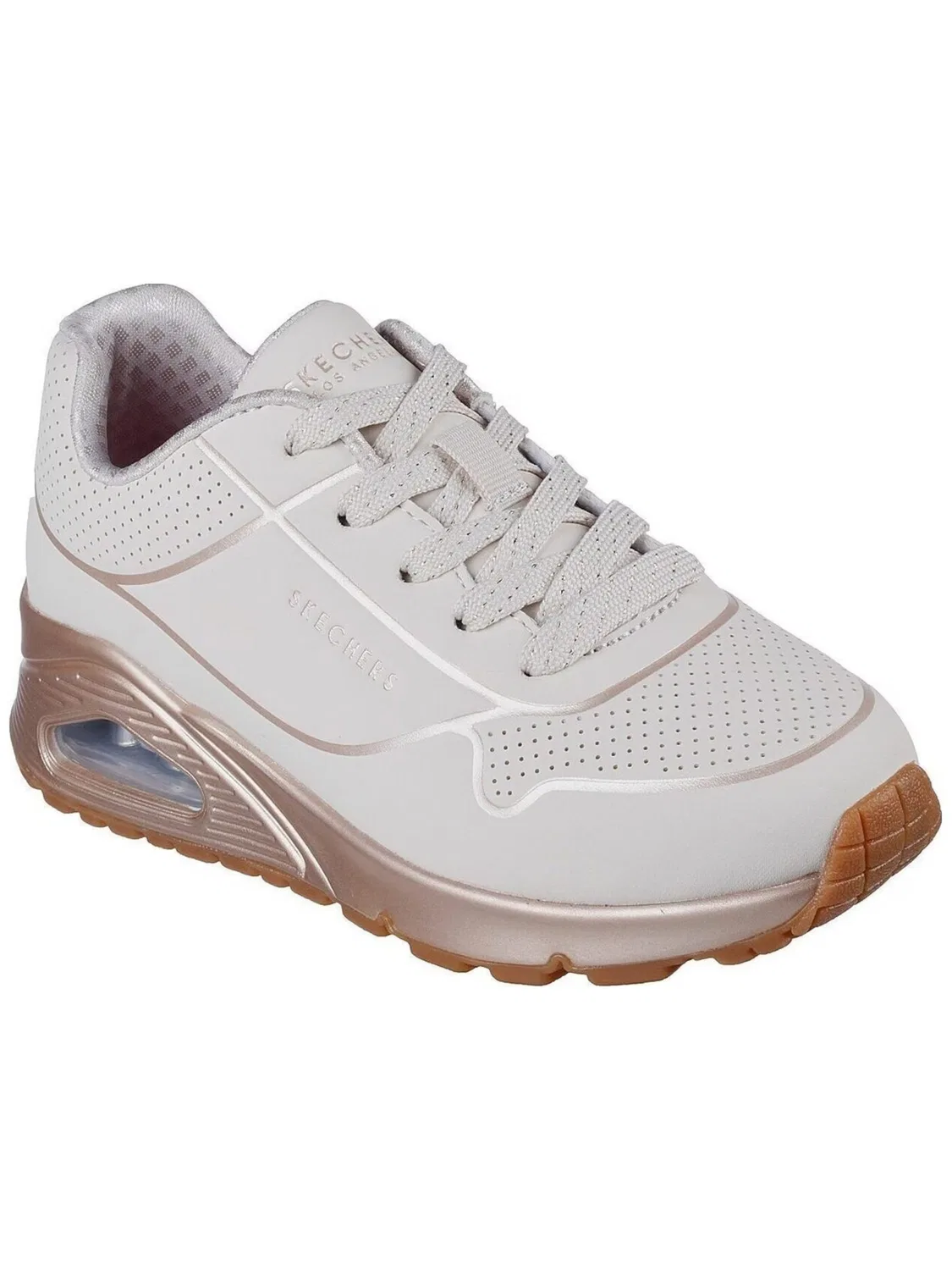 Спортивные кроссовки SKECHERS Skechers Uno Gen1 - Cool Heel бежевого цвета