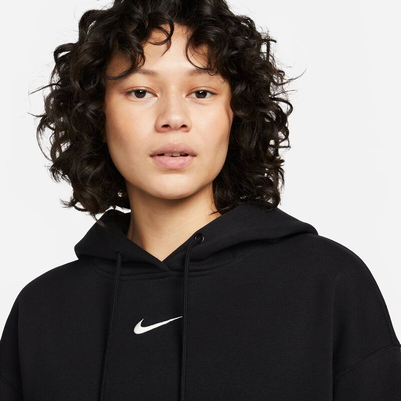 Hooded sweatshirt w nsw phnx flc os po hoodie Nike, мультиколор — фото 4