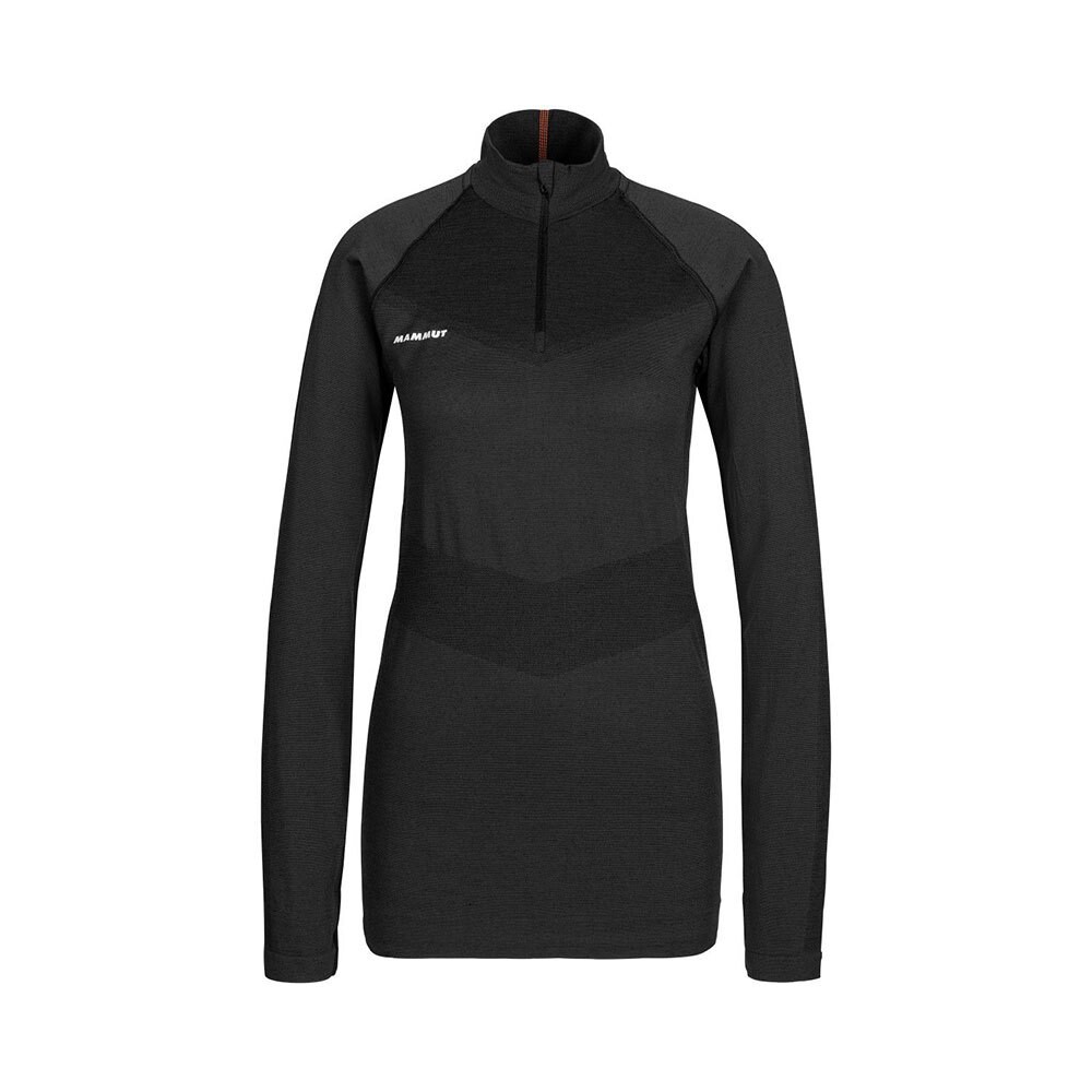 

Футболка с длинным рукавом Mammut Trift Half Zip, черный