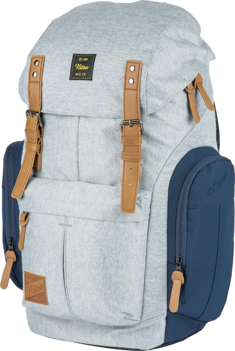 

Рюкзак для отдыха NITRO "Daypacker" с отделением для ноутбука, школьный рюкзак, походный рюкзак или уличный рюкзак, цвет Morning Mist