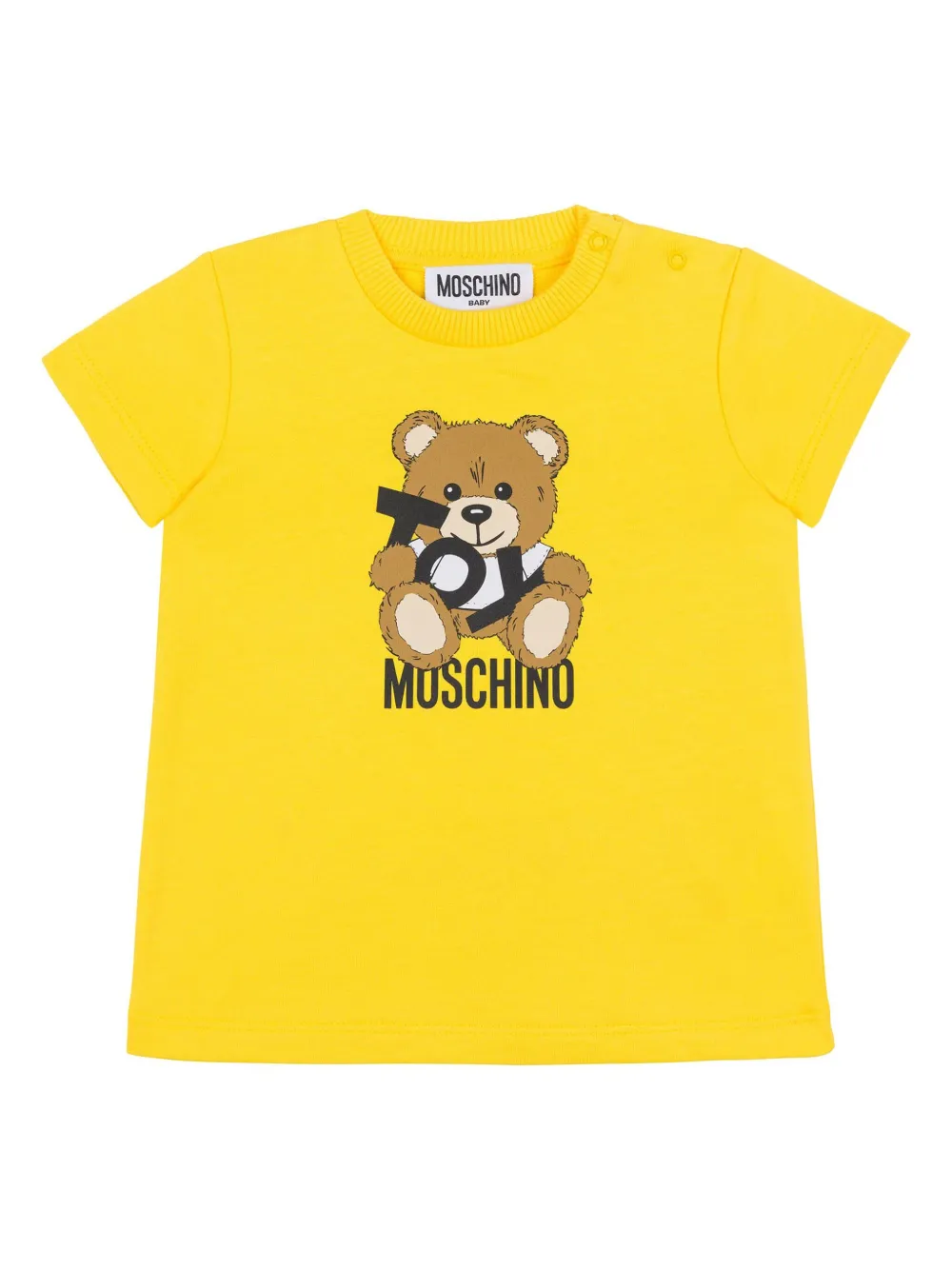 

Футболка Teddy Bear Moschino Kids, желтый