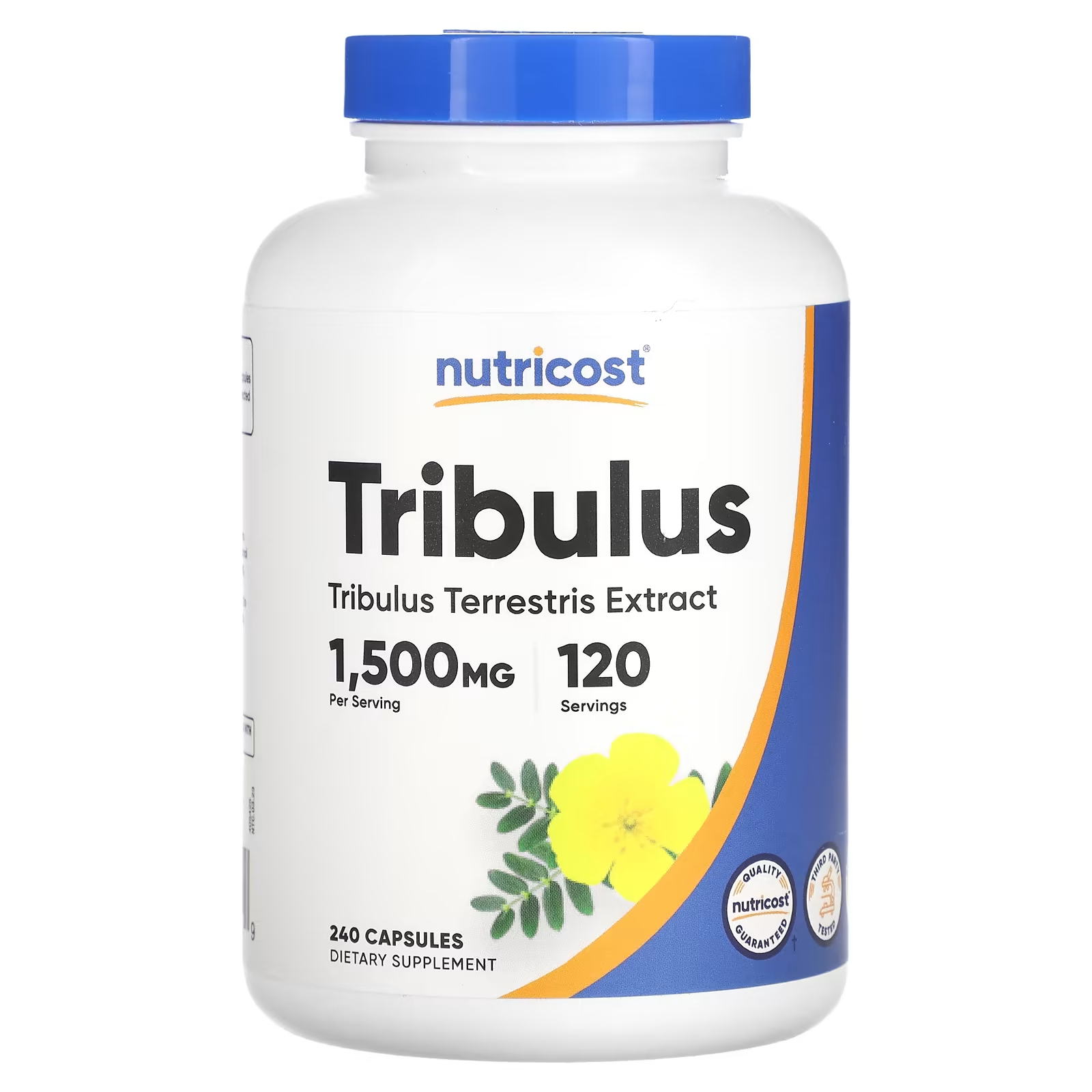 

Nutricost Tribulus 1500 мг 240 капсул (750 мг на капсулу)