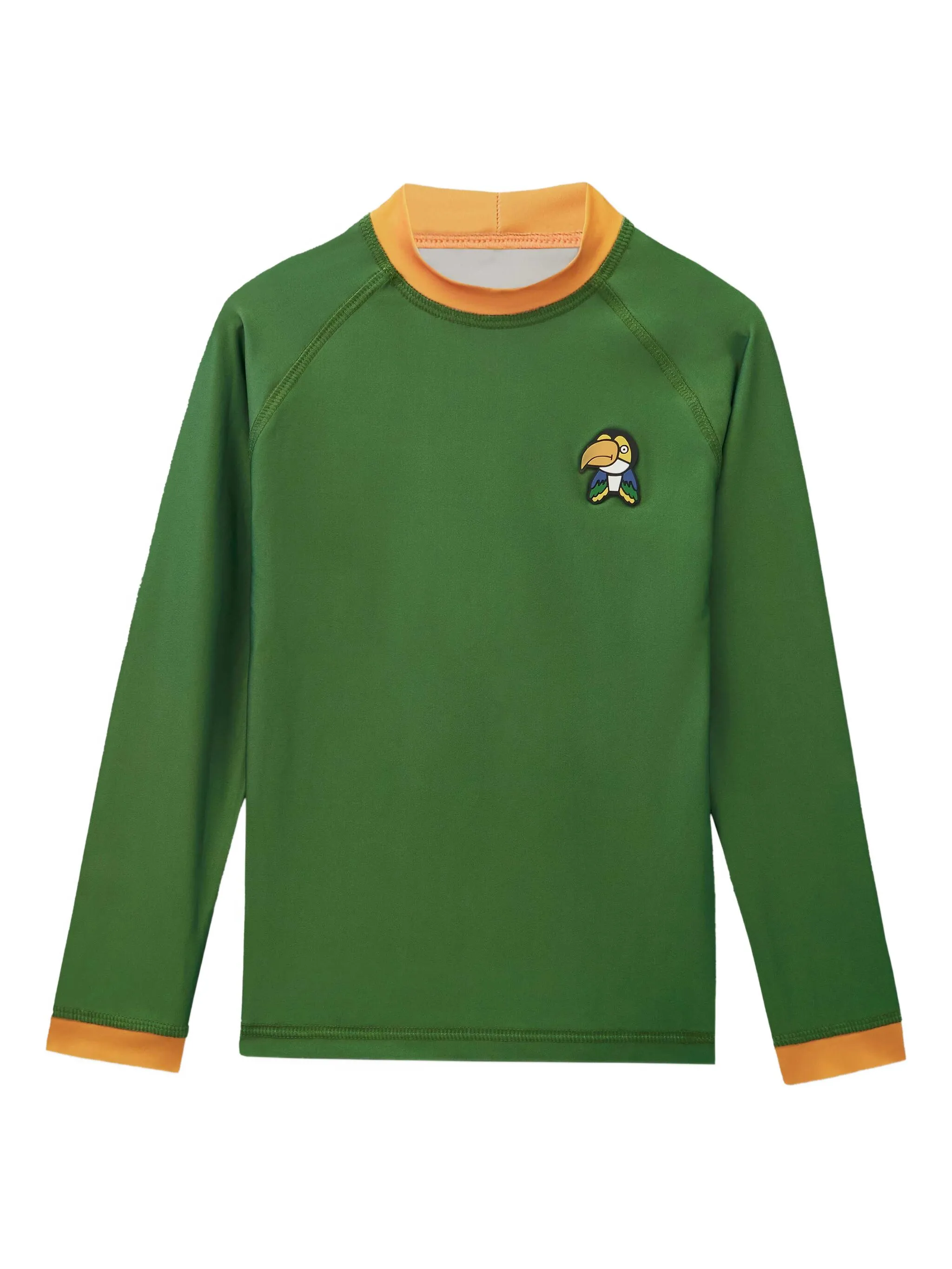 

Топ для плавания с нашивкой-логотипом Roarsome, зеленый