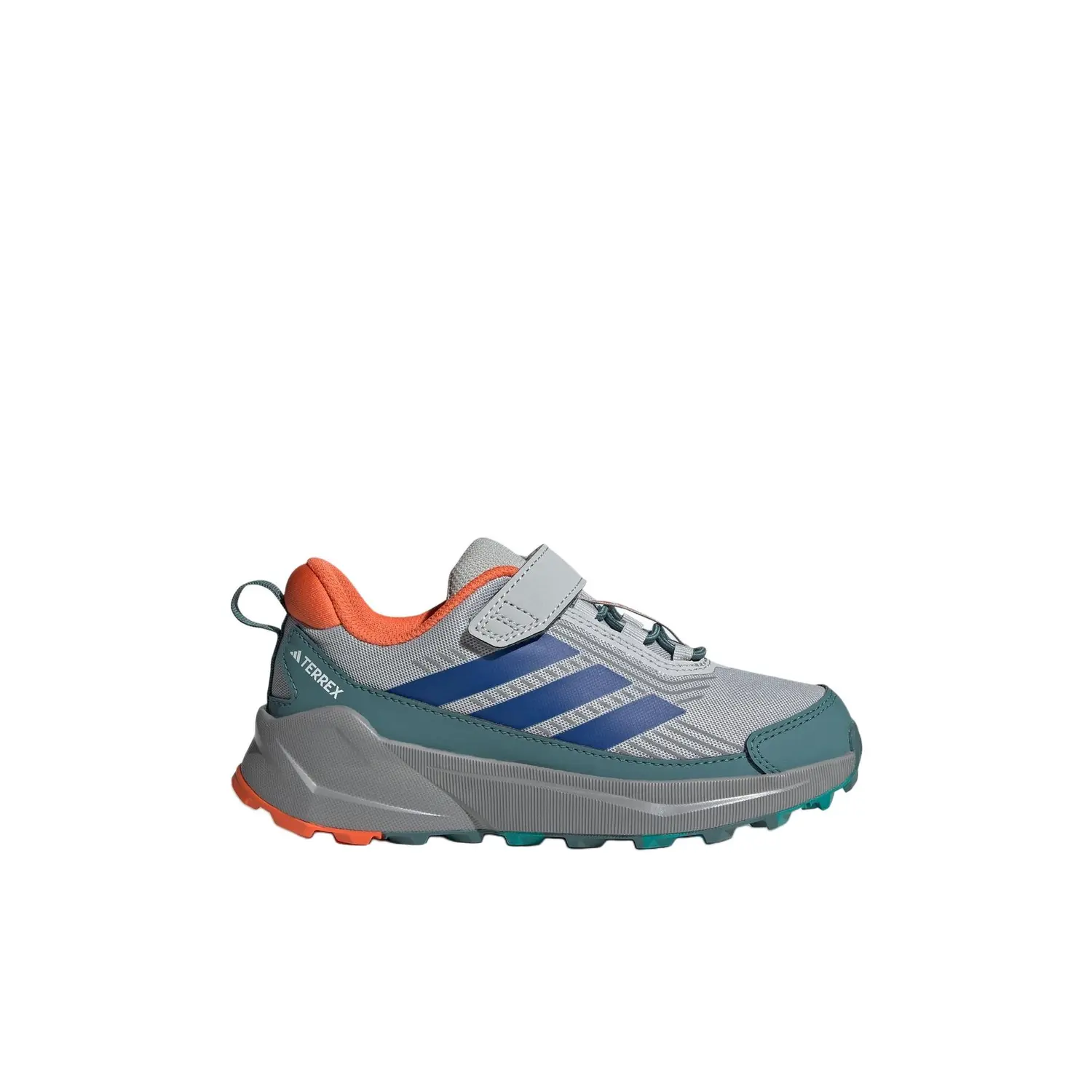 Adidas TERREX TRAILMAKER 2.0 Abrasion Resistant Low Top детские уличные ботинки серо-зеленые Kids' — фото 2