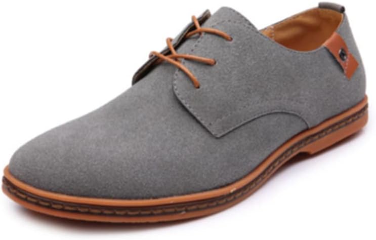 

Мужские повседневные оксфорды для бизнеса, кожаные мокасины без шнурков, для мужчин, для ходьбы, вождения, офиса и улицы, пенни-оксфорды, комфортные, модные, стильные, дышащие лоферы Veslexth, серый