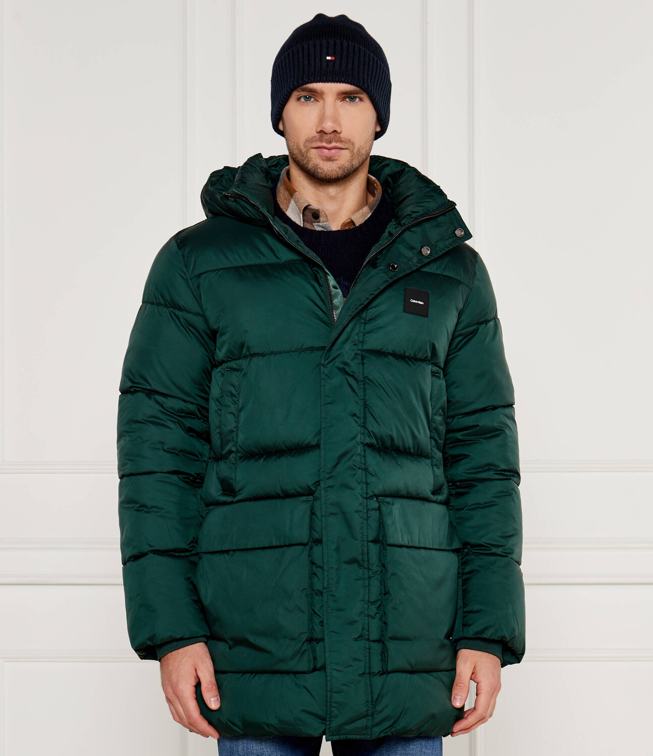 

Куртка Calvin Klein Regular Fit, цвет verde bottiglia