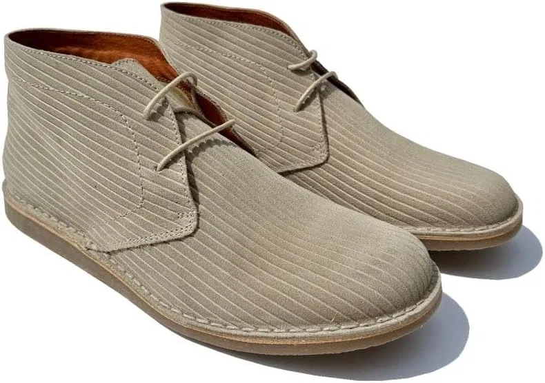 Ботинки Delicious Junction Woodstock Desert Suede Cord Boot, Beige — фото 2