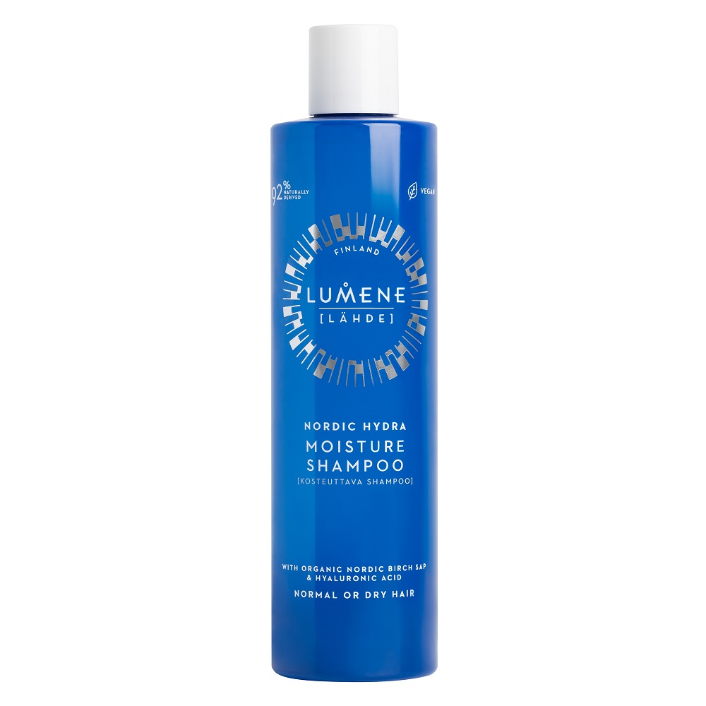 

Увлажняющий шампунь для волос nordic hydra [lähde] haircare moisture shampoo Lumene, 300 мл