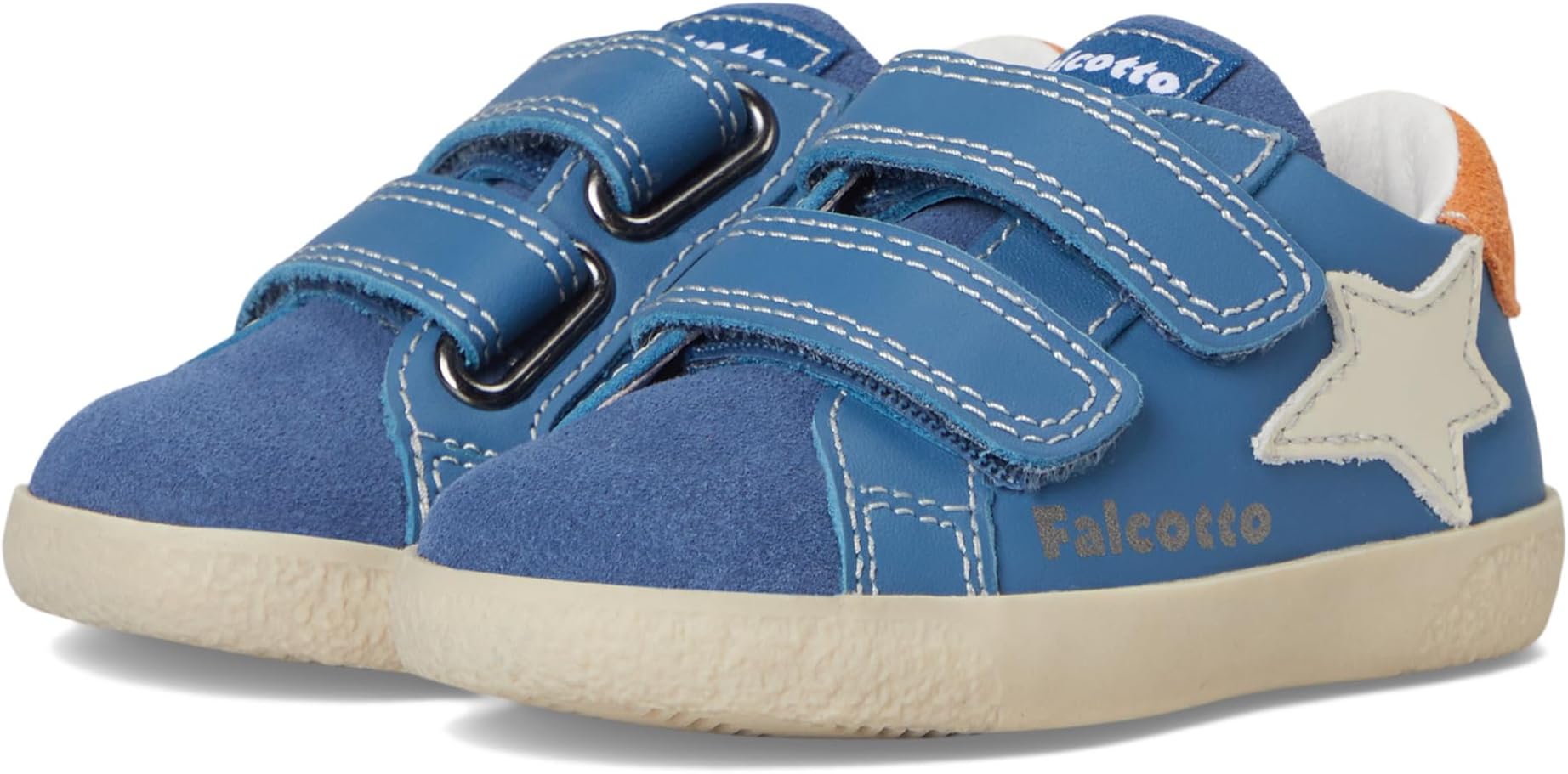 

Кроссовки Naturino Falcotto Alnoite 2 VL., Azure/Milk/Dark Orange