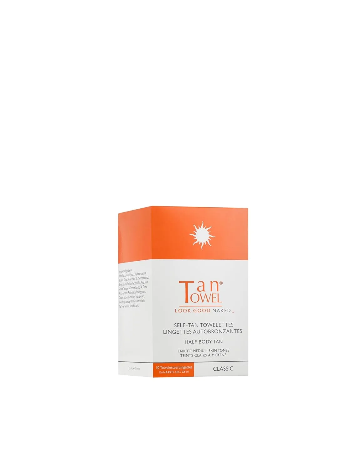 Салфетки для автозагара, классические, 10 штук 10 шт. (1 шт.) Tan Towel, Classic