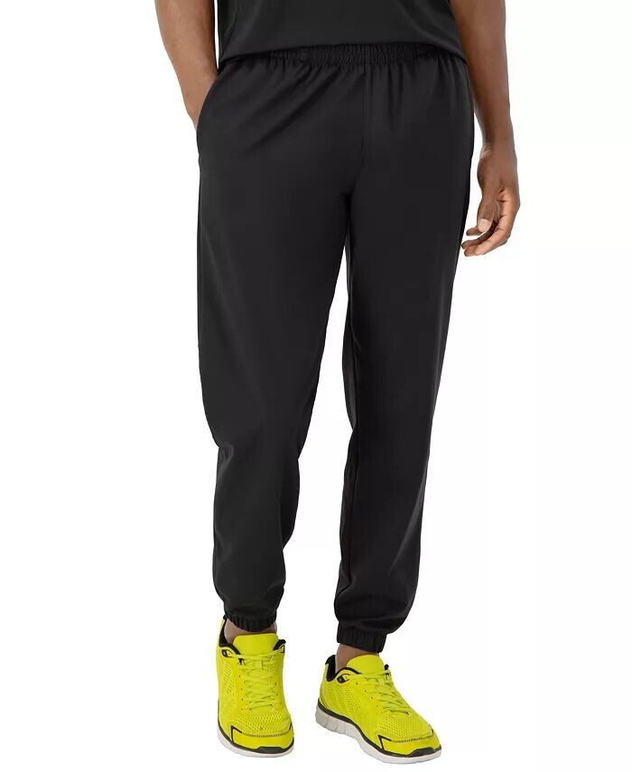 

Мужские брюки для бега Moves Performance 29,75 дюйма Hanes, черный