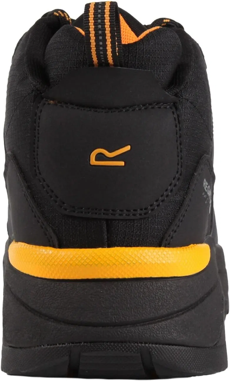 Мужские профессиональные защитные походные ботинки Regatta Hyperfort Safety Hiker, Blk Gunmetal — фото 2