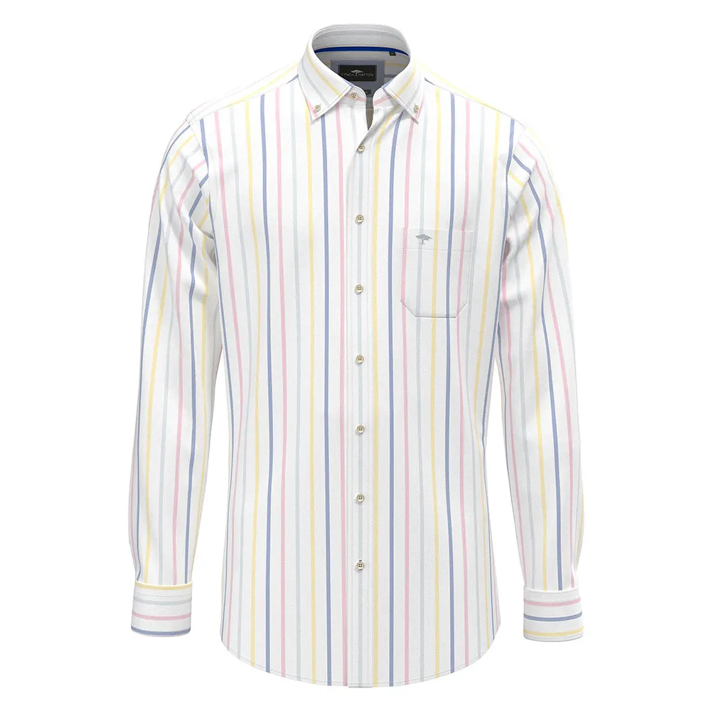 

Рубашка Fynch Hatton 15048490 Summer Oxford Stripes, белый