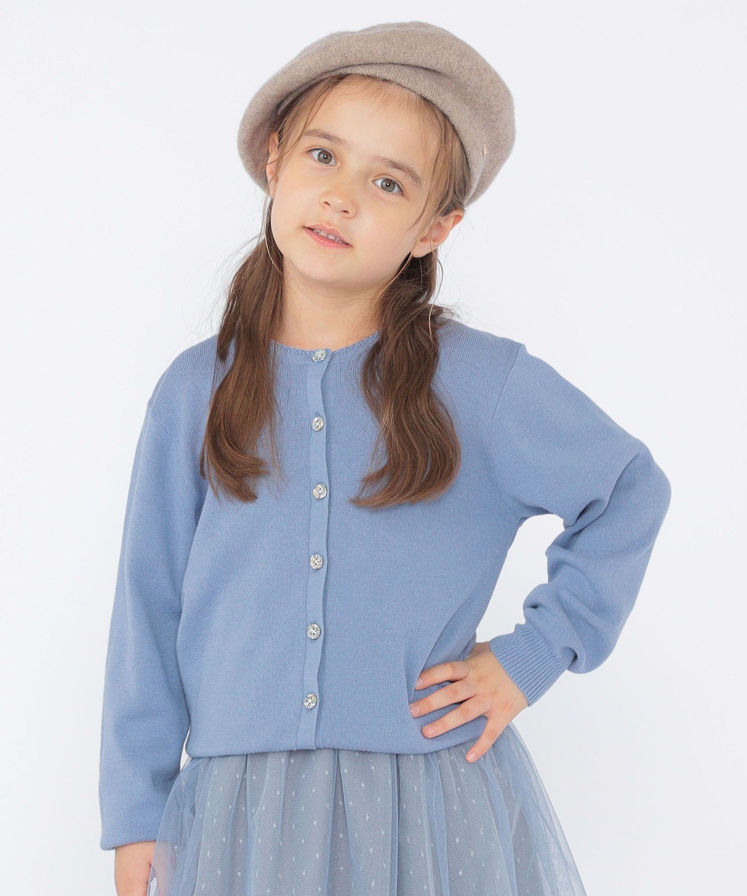 Детский кардиган SHIPS: 100–130 см / Вязаный кардиган Liberty SHIPS KIDS, Blue