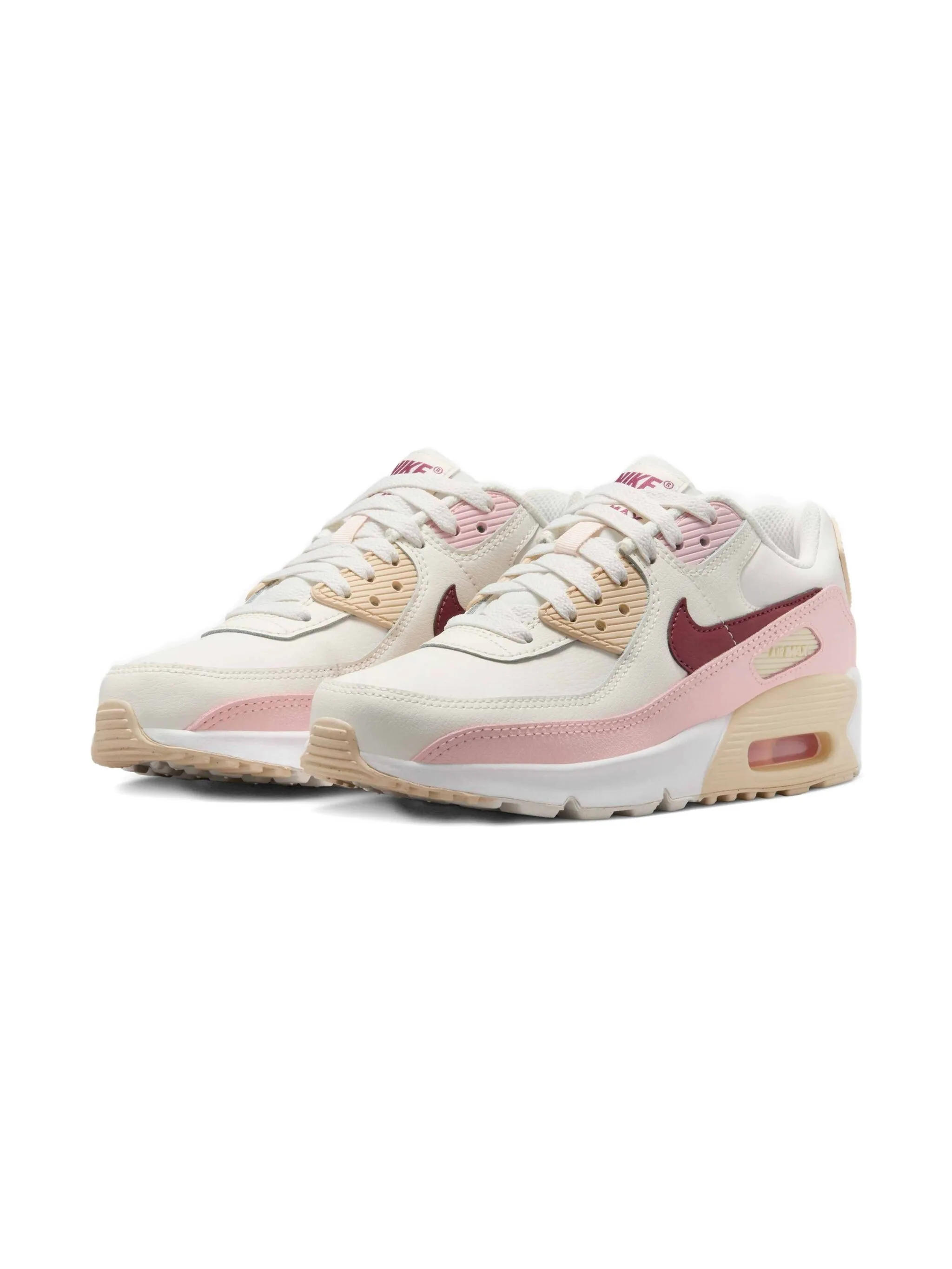Кроссовки Air Max 90 GS Phantom Echo Nike Kids, бежевый — фото 2