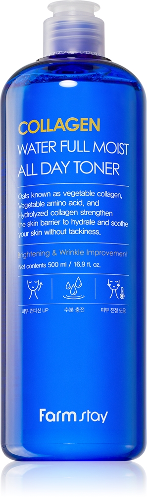 

Увлажняющий тоник для лица с коллагеном Farmstay, 500 мл