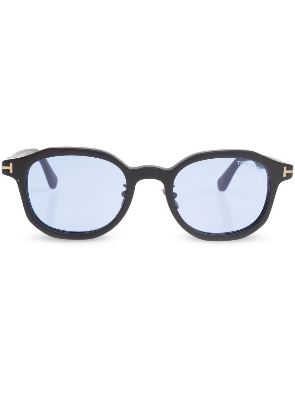 

Солнцезащитные очки TOM FORD Eyewear в круглой оправе, черный