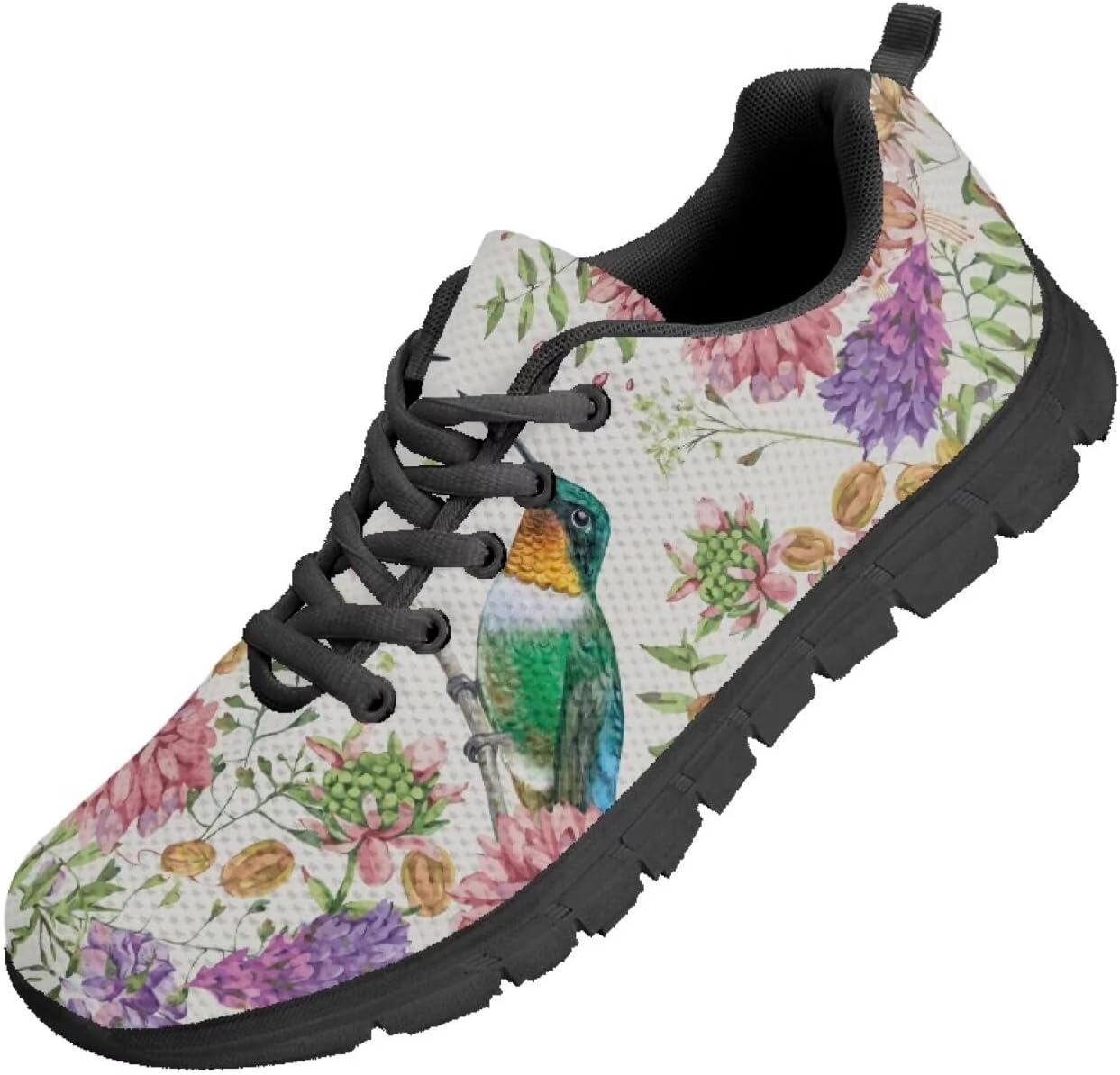 

Мужские кроссовки Funnydude Funny с принтом для тенниса, повседневная обувь для прогулок, легкие дышащие кеды, Hummingbird