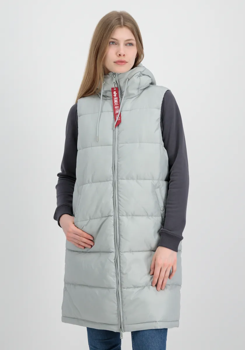 

Блузон Alpha Industries "Женщины Alpha Industries - Жилеты Длинный пуховик Wmn", серый