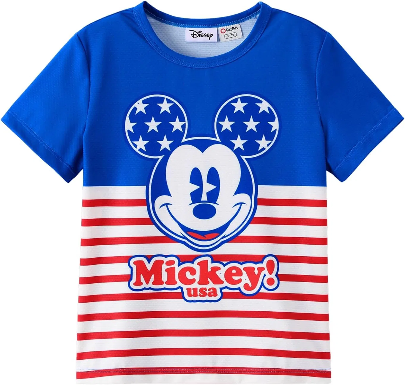 Футболка с принтом Mickey Mouse, Disney, для мальчиков 2-9 лет, Mickey Mouse-soccer
