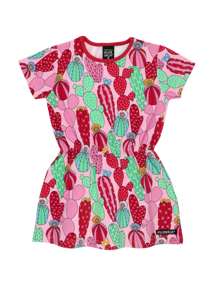 

Villervalla Платье с кактусом розового цвета