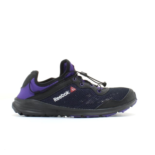 Черные и фиолетовые синтетические женские кроссовки Trail One Rush Toggle m44998 Reebok, мультиколор