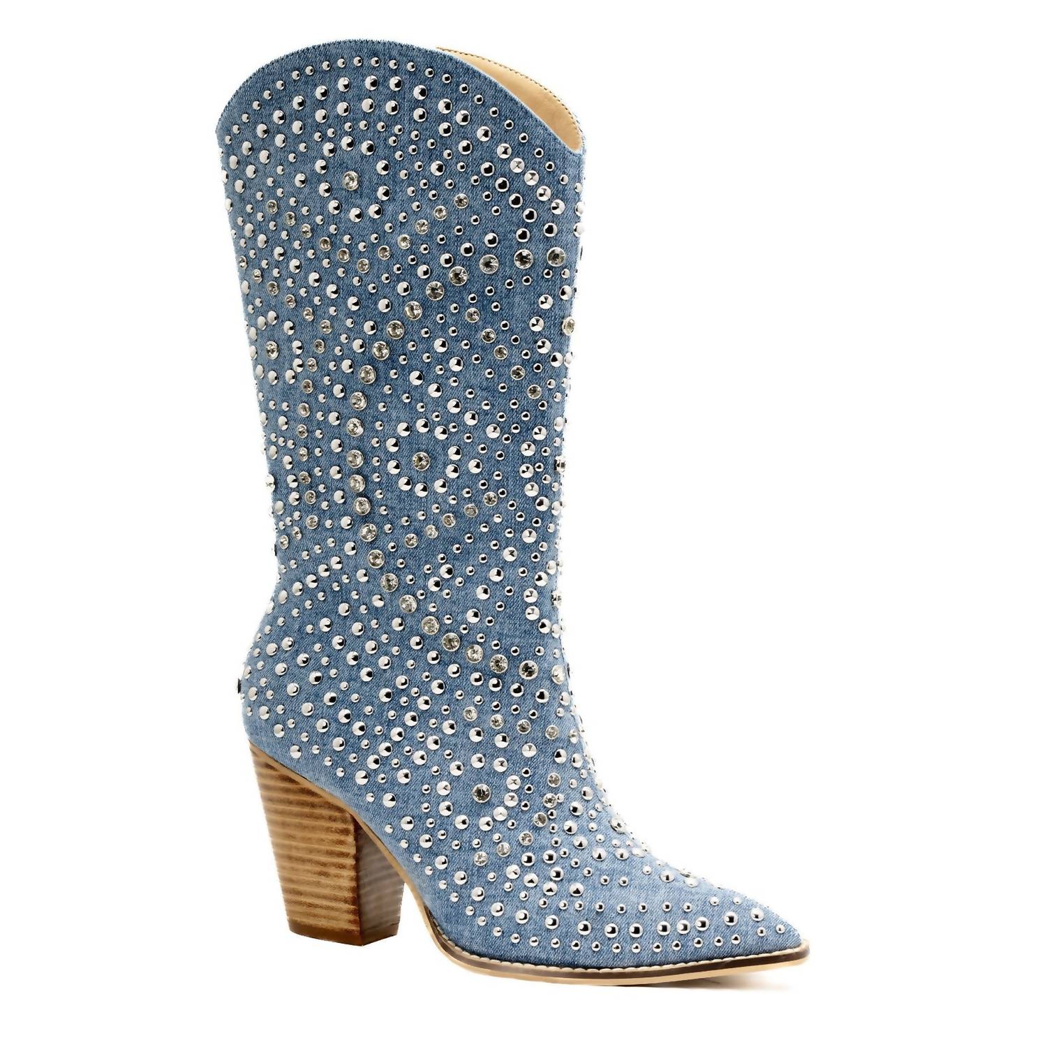 Женские ботинки Scootin из синего денима Corkys Footwear
