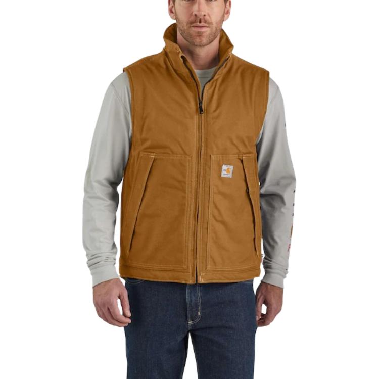 

Carhartt Wip Жилеты унисекс, коричневые, с круглым вырезом, другие