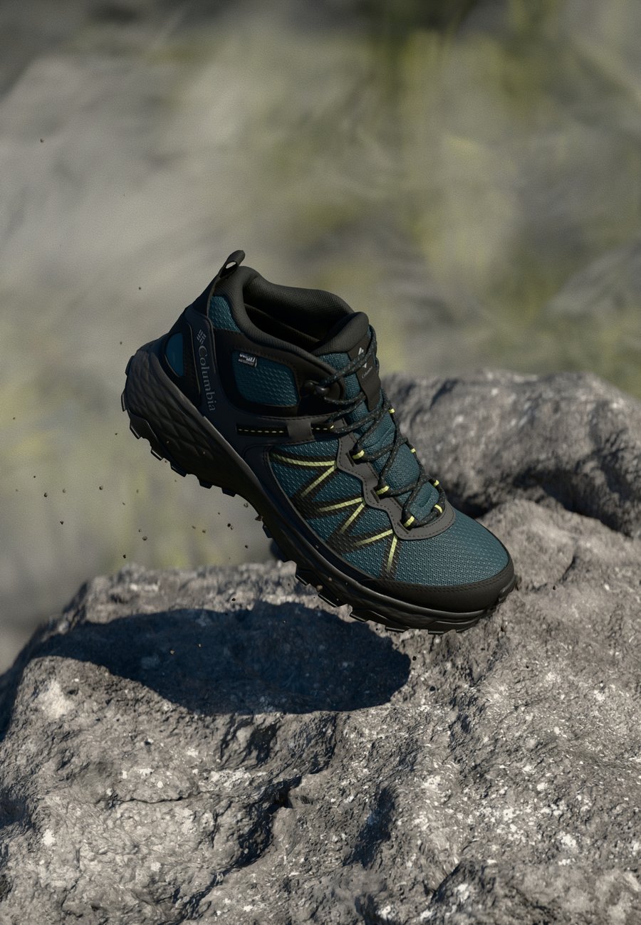 

Кроссовки Columbia PEAKFREAK RUSH MID, Everblue/Citron Haze/Dark Blue