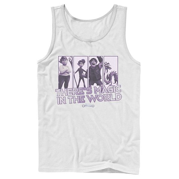 

Мужская футболка Onward Group Shot There's Magic in the World Disney / Pixar