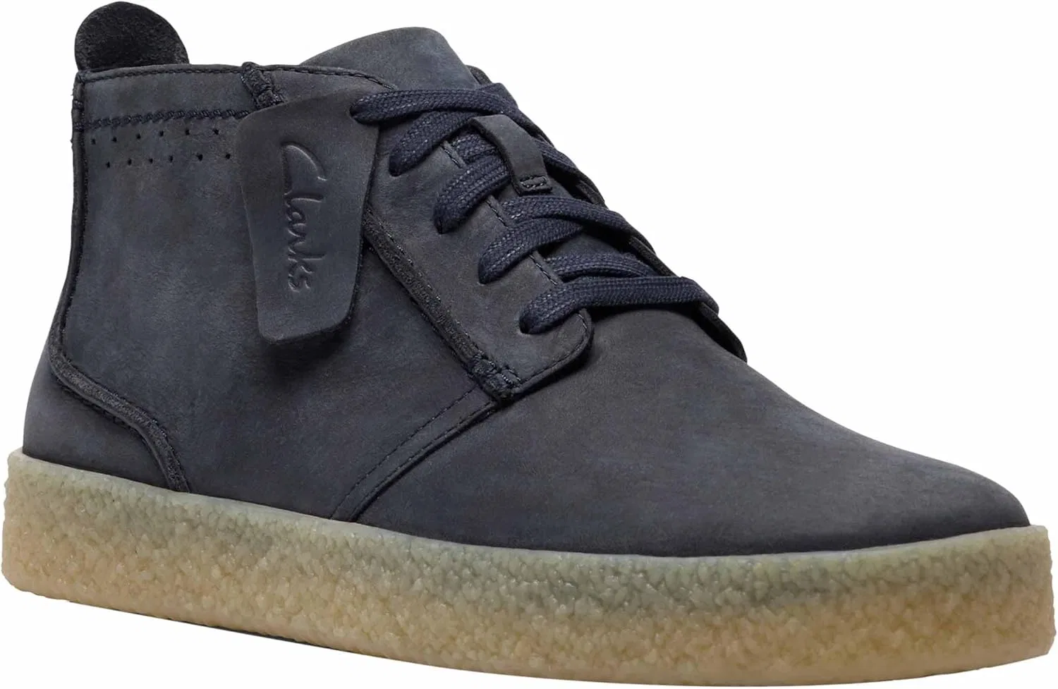 Мужские ботинки Streethill MidChukka Clarks Premium, темно-синий — фото 4