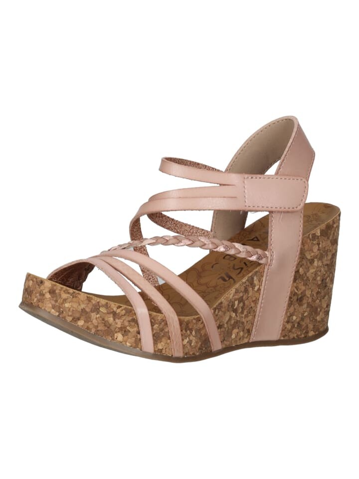 

Сандалии на плоской подошве Blowfish, цвет rosegold