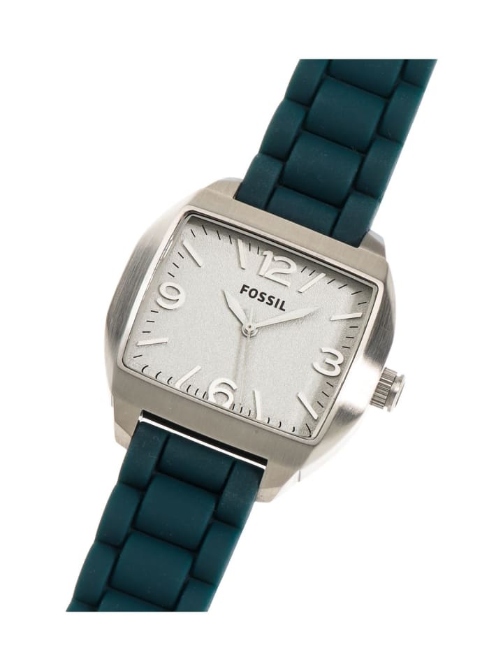 

Женские часы Fossil из нержавеющей стали, антрацит/серебро