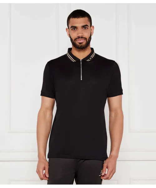 

Футболка поло Regular fit Karl Lagerfeld, черный