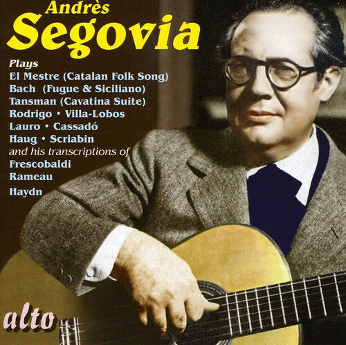

CD диск Segovia, Andres: Segovia Plays: Lo Mestre & Bach & Haydn & Rameeau