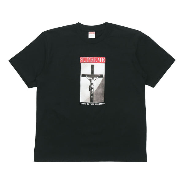 

Футболка ss20 week 1 loved by the children tee Supreme, черный