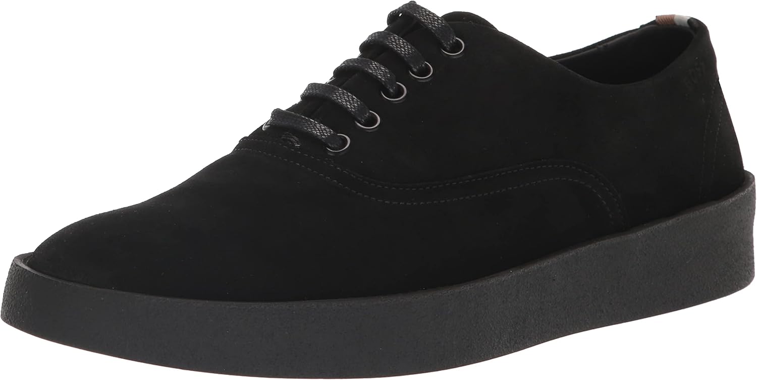 

BOSS Мужские замшевые кожаные кроссовки Clay, Black Oil