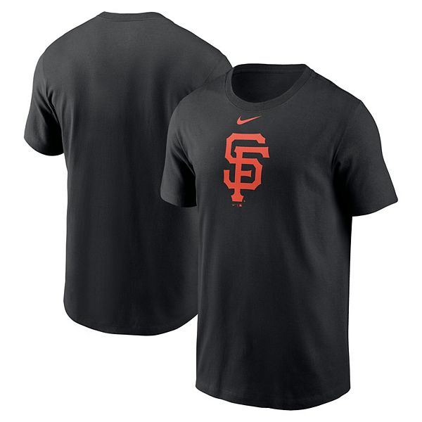 

Мужская черная футболка san francisco giants с логотипом fuse Nike