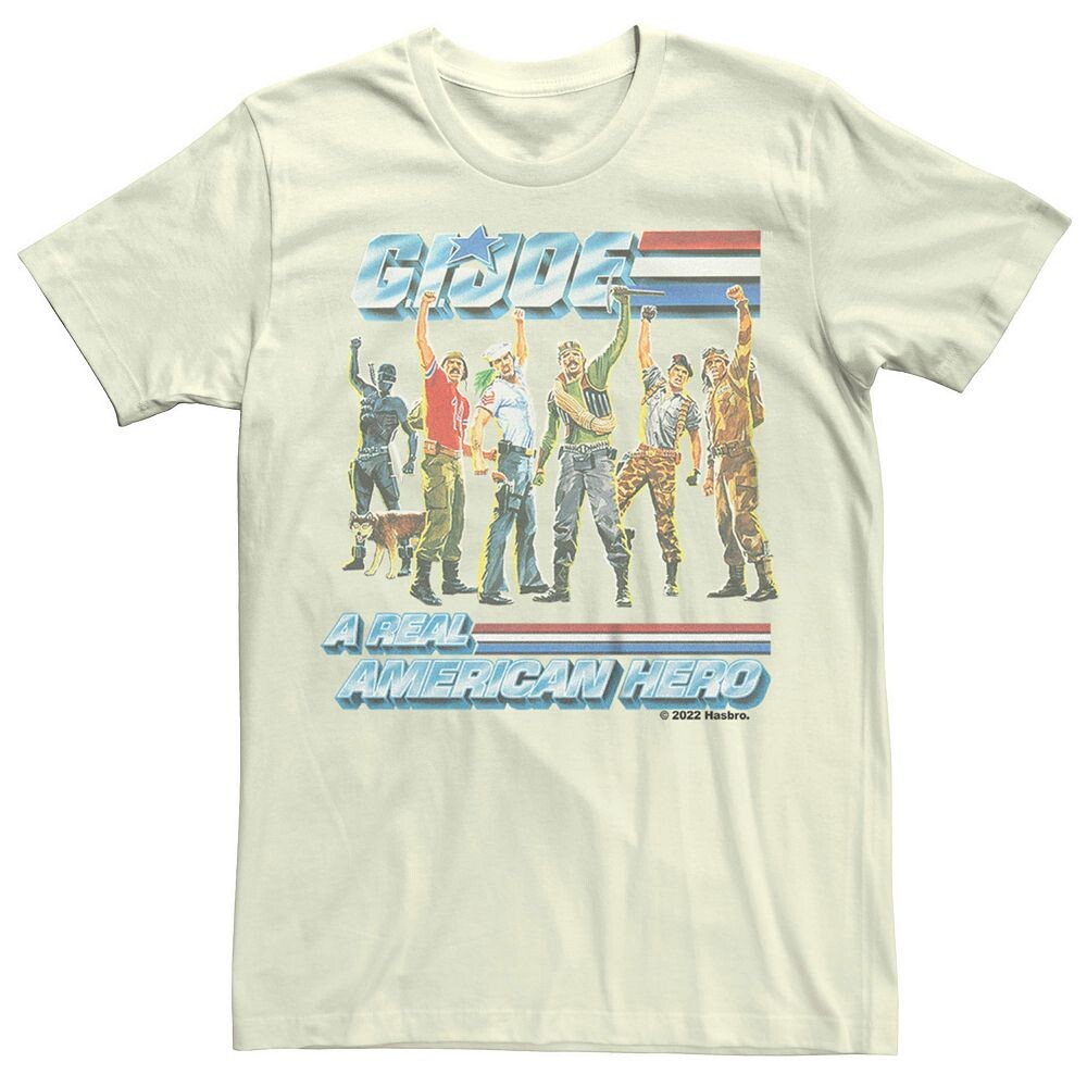 

Мужской G. Классическая футболка Joe Classic с рисунком American Hero Licensed Character, цвет Natural