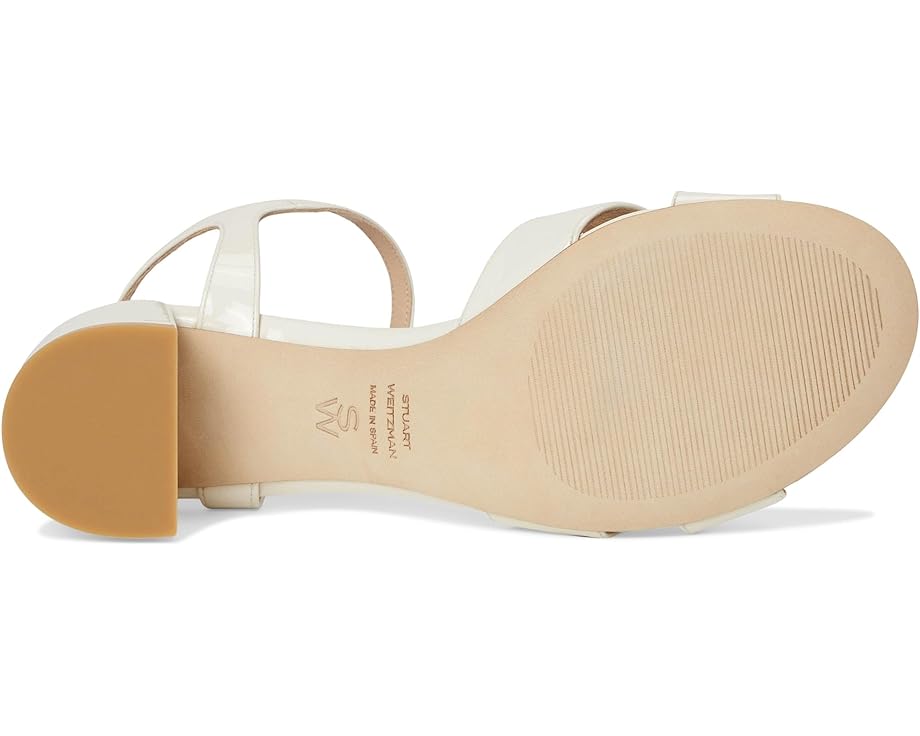 Туфли Stuart Weitzman Dayna Block 50, кремовый — фото 3